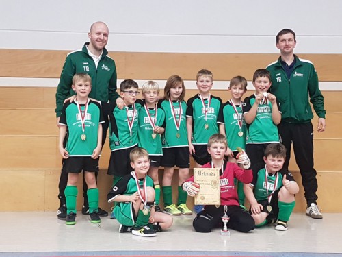 F-Junioren belegen den 3.Platz beim Hallenturnier in Naunhof