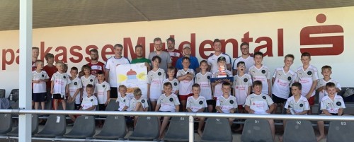 Champions League Sieger trainiert an der Muldenvereinigung!