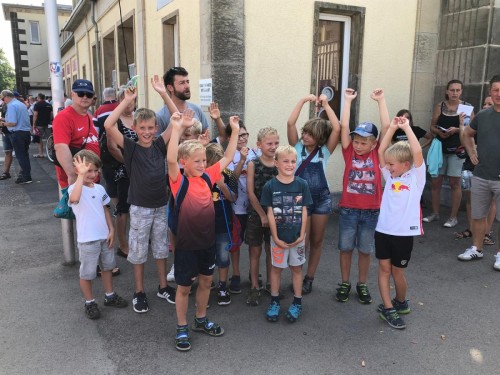 Einlaufkinder bei RB Leipzig 25.08.2019