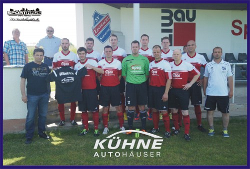 Mercedes Autohaus Kühne aus Grimma sponsort neue Poloshirts