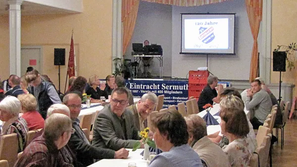 Festsitzung 120 Jahre SV Eintracht Sermuth