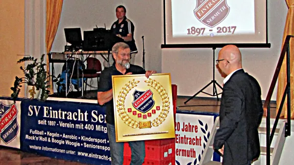 Festsitzung 120 Jahre SV Eintracht Sermuth