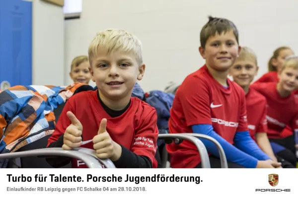 Einlaufkinder RB Leipzig 28.10.2018