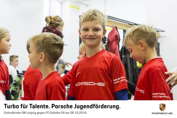 Einlaufkinder RB Leipzig 28.10.2018