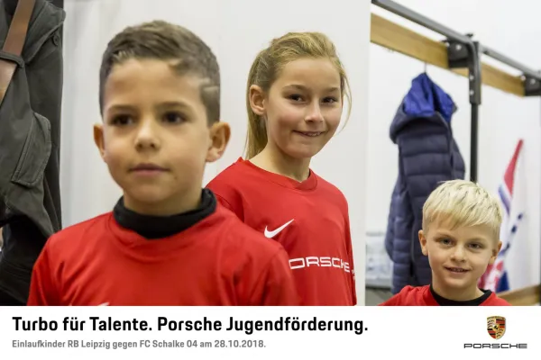 Einlaufkinder RB Leipzig 28.10.2018