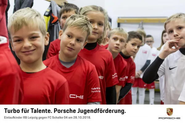 Einlaufkinder RB Leipzig 28.10.2018