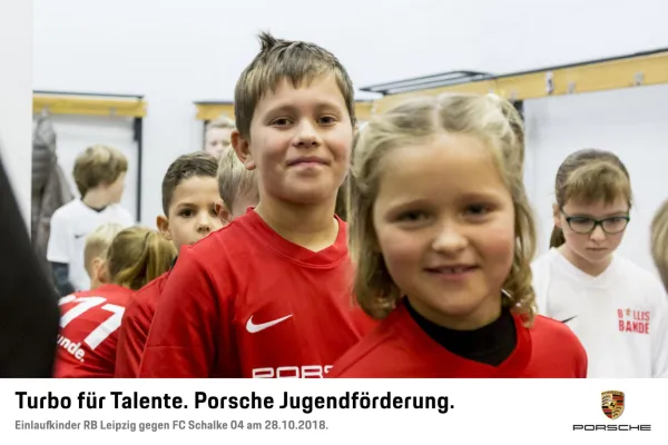 Einlaufkinder RB Leipzig 28.10.2018