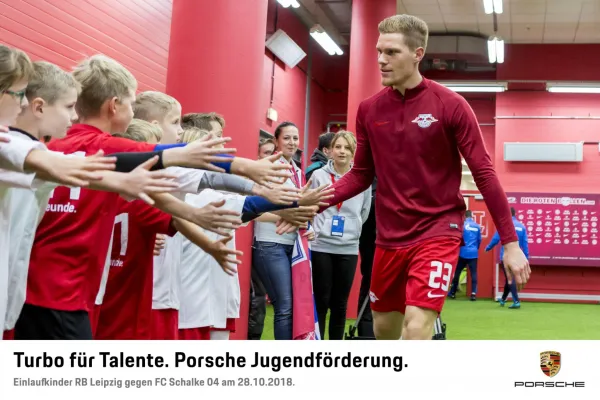 Einlaufkinder RB Leipzig 28.10.2018
