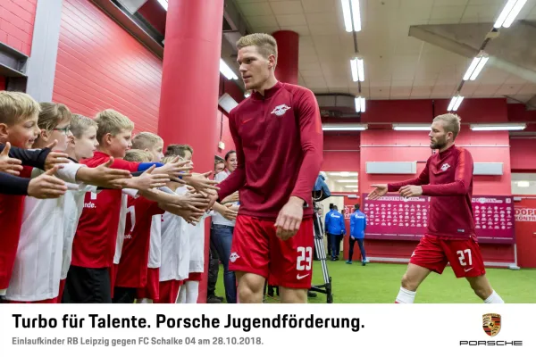 Einlaufkinder RB Leipzig 28.10.2018