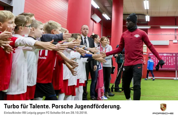 Einlaufkinder RB Leipzig 28.10.2018