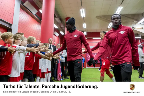 Einlaufkinder RB Leipzig 28.10.2018