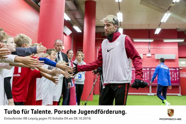 Einlaufkinder RB Leipzig 28.10.2018