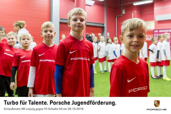 Einlaufkinder RB Leipzig 28.10.2018