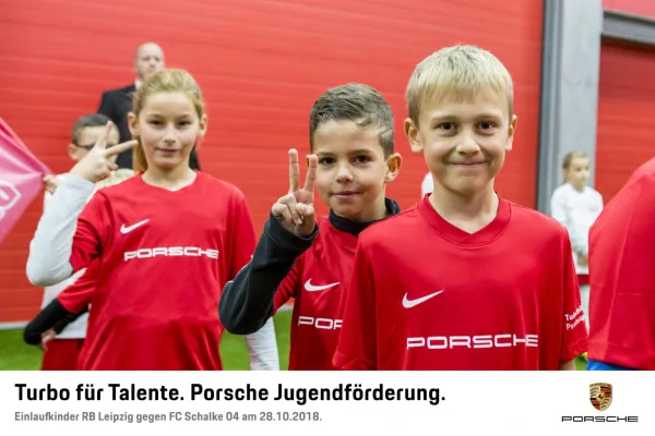 Einlaufkinder RB Leipzig 28.10.2018