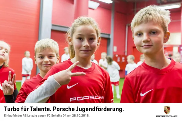 Einlaufkinder RB Leipzig 28.10.2018