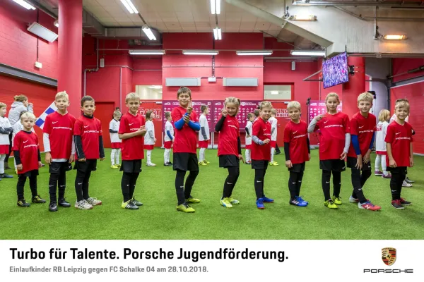 Einlaufkinder RB Leipzig 28.10.2018