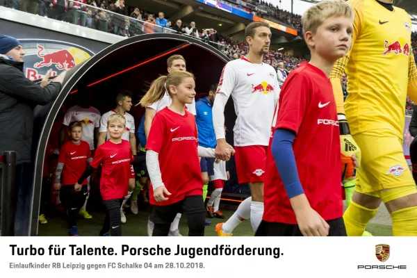 Einlaufkinder RB Leipzig 28.10.2018