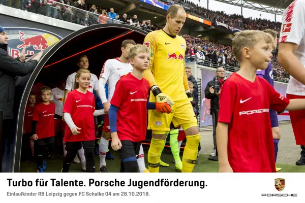 Einlaufkinder RB Leipzig 28.10.2018