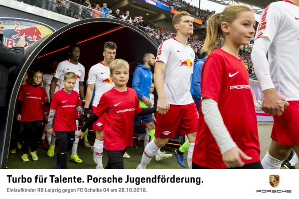Einlaufkinder RB Leipzig 28.10.2018