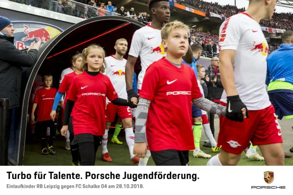 Einlaufkinder RB Leipzig 28.10.2018