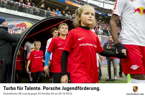 Einlaufkinder RB Leipzig 28.10.2018