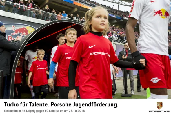 Einlaufkinder RB Leipzig 28.10.2018
