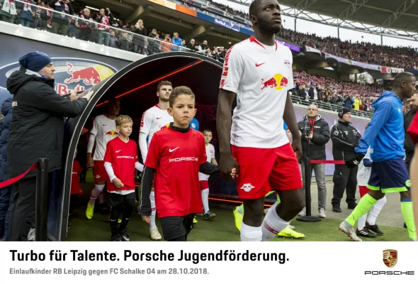 Einlaufkinder RB Leipzig 28.10.2018