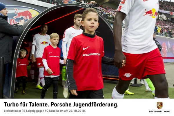 Einlaufkinder RB Leipzig 28.10.2018