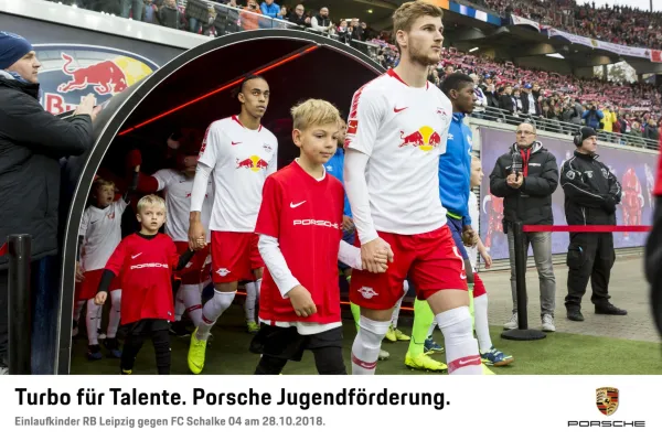 Einlaufkinder RB Leipzig 28.10.2018