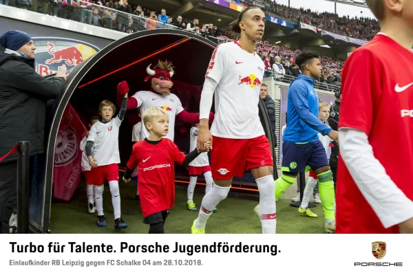 Einlaufkinder RB Leipzig 28.10.2018