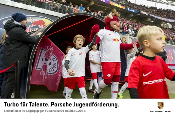 Einlaufkinder RB Leipzig 28.10.2018