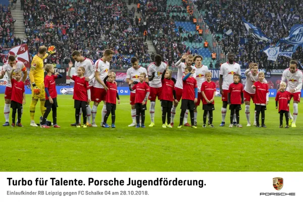 Einlaufkinder RB Leipzig 28.10.2018
