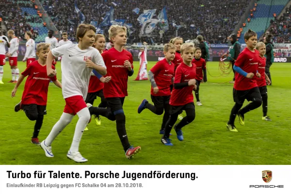 Einlaufkinder RB Leipzig 28.10.2018