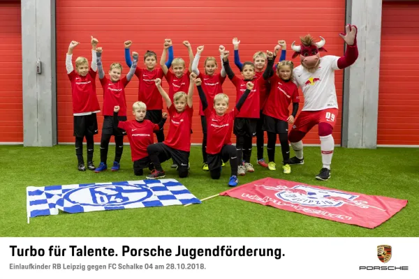 Einlaufkinder RB Leipzig 28.10.2018