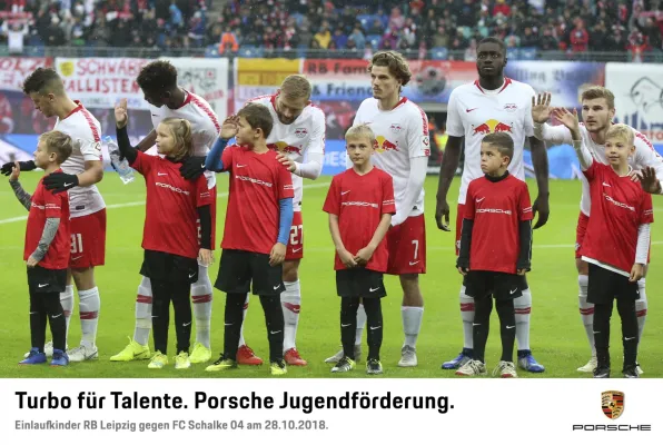 Einlaufkinder RB Leipzig 28.10.2018