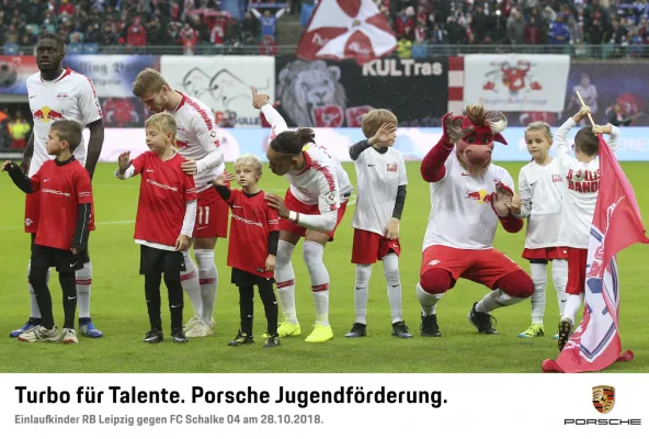 Einlaufkinder RB Leipzig 28.10.2018