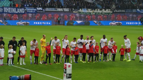 Einlaufkinder RB Leipzig 28.10.2018