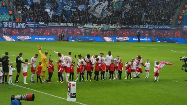 Einlaufkinder RB Leipzig 28.10.2018