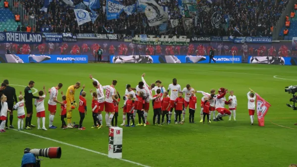 Einlaufkinder RB Leipzig 28.10.2018