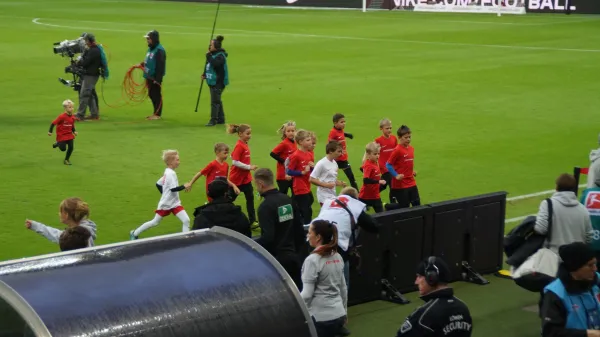 Einlaufkinder RB Leipzig 28.10.2018