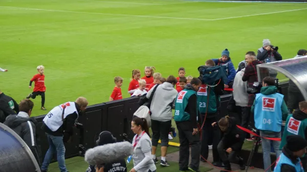 Einlaufkinder RB Leipzig 28.10.2018