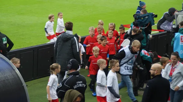 Einlaufkinder RB Leipzig 28.10.2018