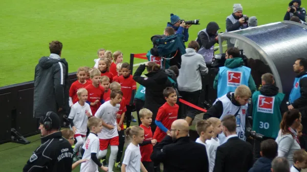 Einlaufkinder RB Leipzig 28.10.2018