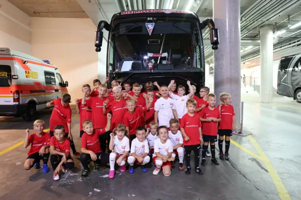 Einlaufkinder 25.08.2019 RB Leipzig - Frankfurt