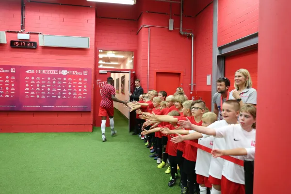 Einlaufkinder 25.08.2019 RB Leipzig - Frankfurt