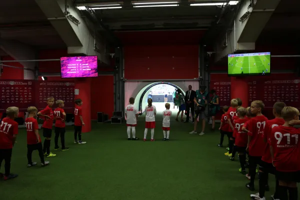 Einlaufkinder 25.08.2019 RB Leipzig - Frankfurt