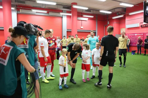 Einlaufkinder 25.08.2019 RB Leipzig - Frankfurt