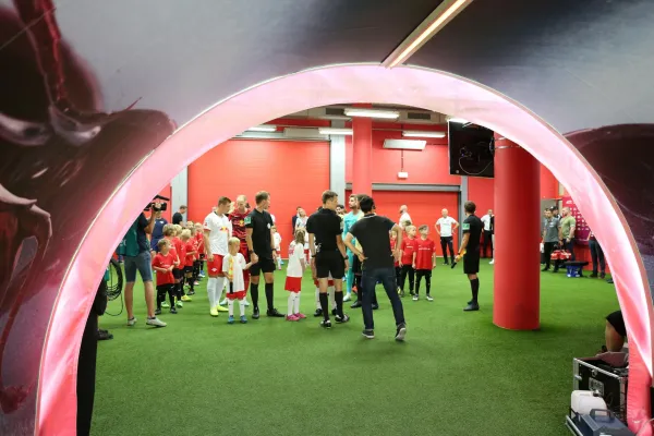 Einlaufkinder 25.08.2019 RB Leipzig - Frankfurt