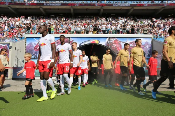 Einlaufkinder 25.08.2019 RB Leipzig - Frankfurt
