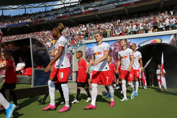 Einlaufkinder 25.08.2019 RB Leipzig - Frankfurt